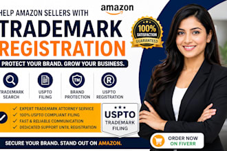 help amazon sellers with trademark registration