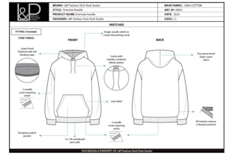 design fashion tech pack