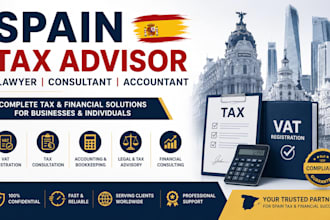 be your spain tax advisor, lawyer, consultant, and financial accountants