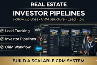real estate crm investor lead generation follow up boss pipeline design