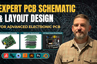 provide expert pcb schematic and pcb layout design for electronic products