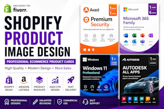 create high converting shopify product images