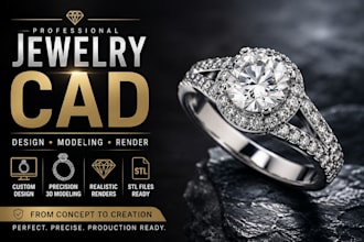 do luxury 3d cad jewelry design jewelry design 3d jewelry rendering for 3d print