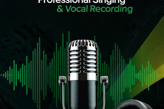 professional nigerian male singer for afrobeat gospel and commercial jingles