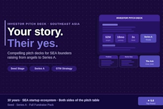 write a compelling investor pitch deck for your startup