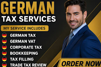 corporate tax, vat return, bookkeeping, income tax, german vat, tax returns