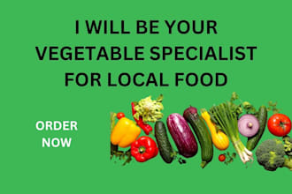 tutor vegetable food rice, beans, local vegetables