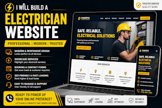 build a power packed electrician wordpress website