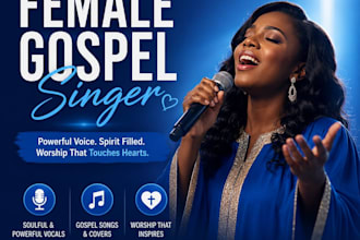 be your gospel singer, background vocalist and record professional harmony