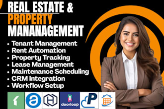 setup property management CRM qwilr appfolio propertyware doorloop honeybook