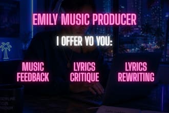 give my feedback on the lyrics of your song professionally