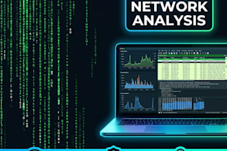 analyze wireshark packet captures, network traffic, and troubleshoot issues