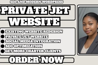private jet website, jet charter website, aviation website, luxury travel site