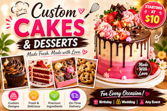 professional chef master baker, custom cakes, pastries and dessert specialist