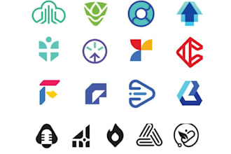 design minimal logo for your youtube channel