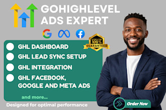 setup gohighlevel lead syncing ghl ads integration reporting dasboard workflow