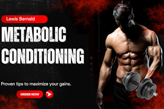 design a modern fitness website for metabolic conditioning coaches