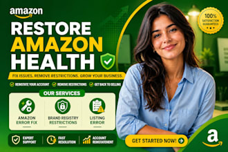 fix amazon health, product listing and amazon brand restrictions