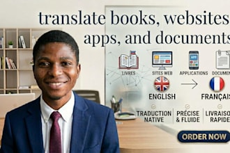 translate books, websites, apps, and documents