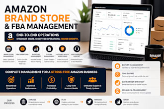 manage your amazon brand store and fba operations