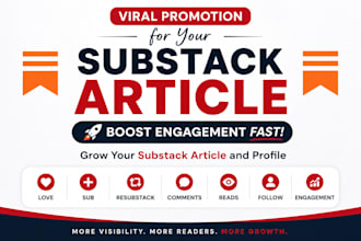 do substack newsletter setup, substack page link promotion to boost subscribers