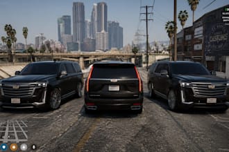 create fivem vehicle model gta v server cars emergency and sports 4k vehicle