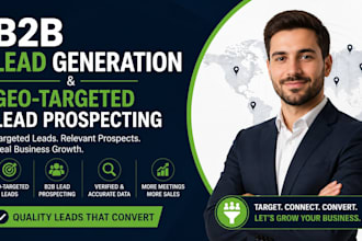 do b2b lead generation and GEO targeted lead prospecting