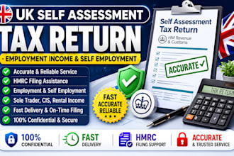 do UK self assessment tax return for employment income and self employment