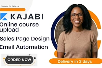 set up kajabi website