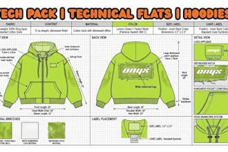 design streetwear tech pack