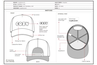 design streetwear tech pack