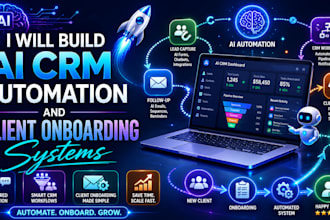 build ai CRM automation and client onboarding systems