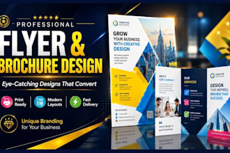 design corporate brochure  marketing brochure company flyer marketing flyer