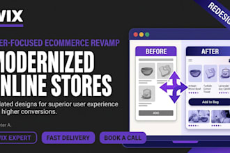 redesign, revamp, or fix your outdated wix website