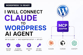 connect claude to wordpress ai agent wp ai client mcp adapter setup API key