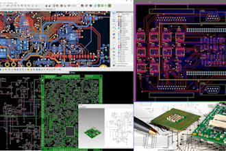 create professional industrial electronics pcb and schematic design