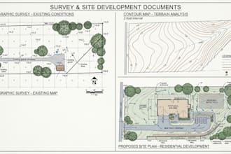 create topographic surveys, contour maps, and site plans precisely