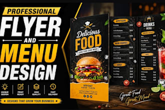 design bar menu drink menu digital menu restaurant flyer for your business