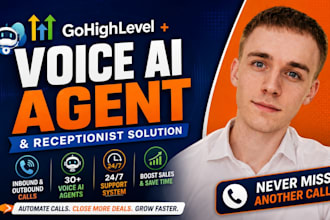 gohighlevel ai automation, ai voice agent, ghl ai receptionist setup, ghl expert