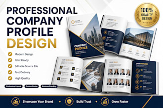 design business company profiles and corporate brochures