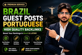 provide brazil guest posts on portuguese websites