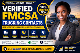 extract verified fmcsa trucking leads for dispatchers and brokers