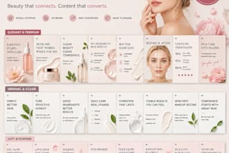 design scroll stopping carousel posts