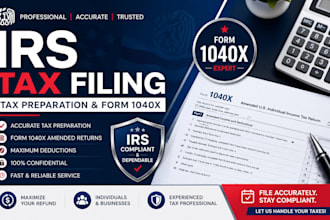 do irs tax filing with tax preparation and form 1040x amendment