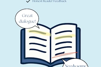 beta read fiction manuscripts and provide honest feedback