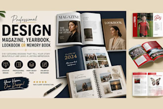 design yearbook for magazine newspaper graduation invitation memory wedding plan