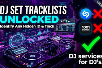 tracklist any dj set you want