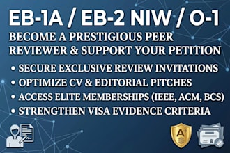 help you become a peer reviewer to support eb1 a eb2 niw petition success