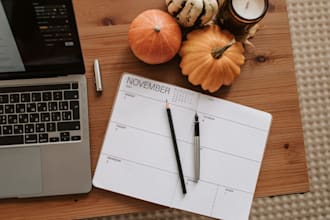 design a self care planner or burnout recovery journal