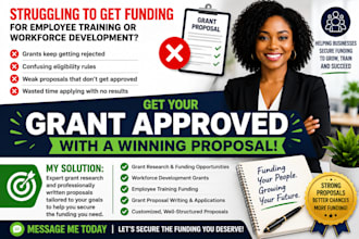 write winning workforce development and employee training grant proposals